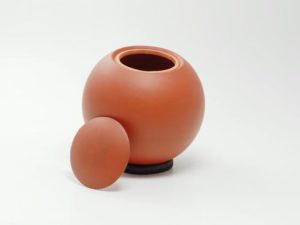 Tonkugel "Terracotta" poliert